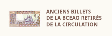 Anciens billets BCEAO