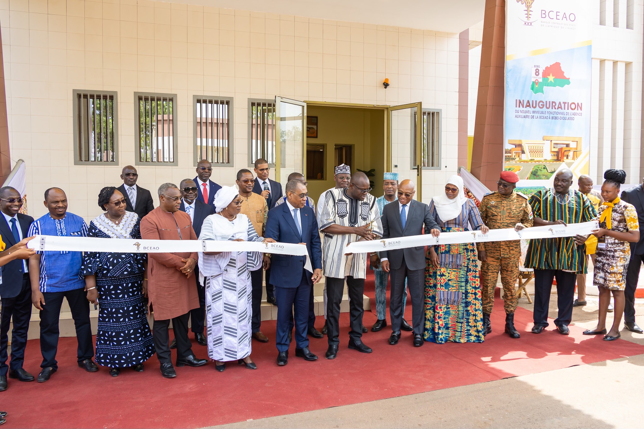 Inauguration du nouvel immeuble fonctionnel de l'Agence Auxiliaire de Bobo-Dioulasso